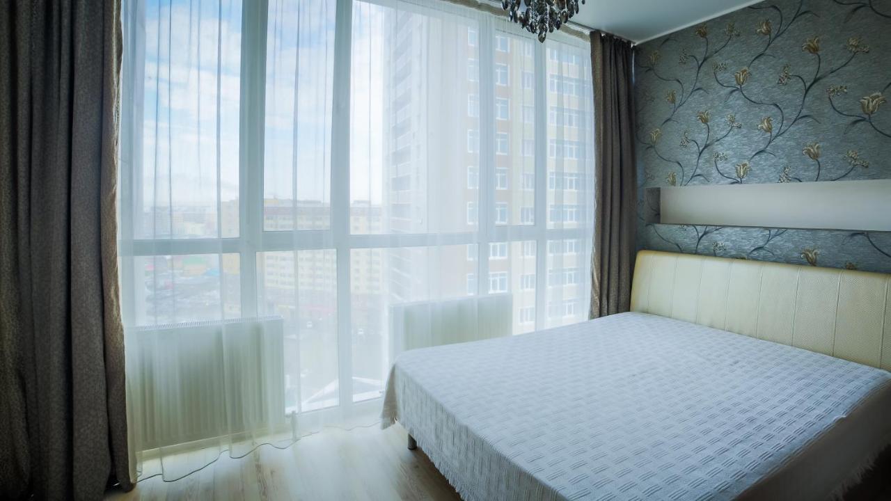 Апартаменты В Астане На Мамышулы Astana Exterior photo